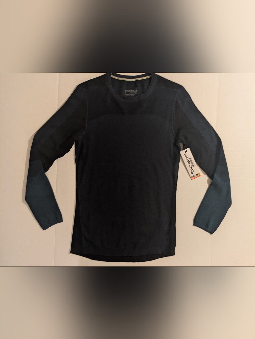 Smartwool Men's Classic Black Crewneck Long Sleeve Shirt - Sm (NWOT)